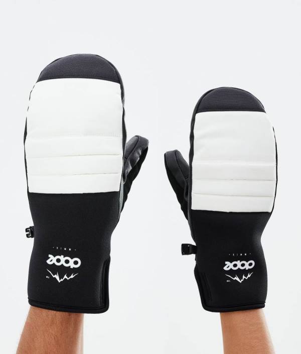 Dope Ace 2021 Snow Mittens Rukavice Na Snowboard Panske Biele | QSGCUX-318