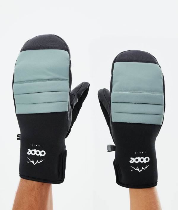 Dope Ace 2021 Snow Mittens Rukavice Na Snowboard Damske Zelene | ZEICDA-254