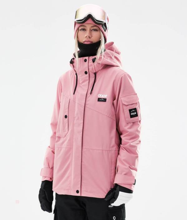 Dope Adept 2021 Snowboardové Bundy Damske Ruzove | DWJSMO-612