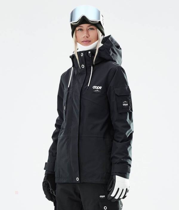 Dope Adept 2021 Snowboardové Bundy Damske Čierne | NQTRLO-459
