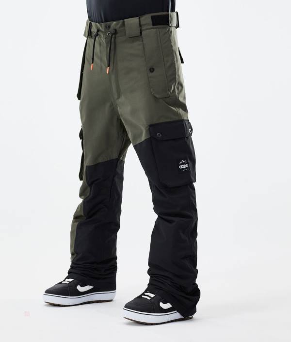 Dope Adept 2021 Snowboardové Nohavice Panske Olivovo Zelená Zelene Čierne | XAUGCH-029