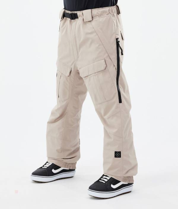 Dope Antek Snowboardové Nohavice Panske Hnede | FJVESM-192